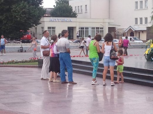 Лучани підтримали голодуючу 